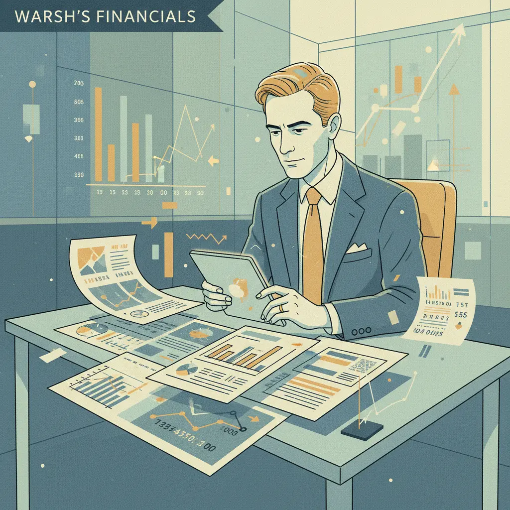 An illustration of various news headlines or screens showing different angles of the same news story.