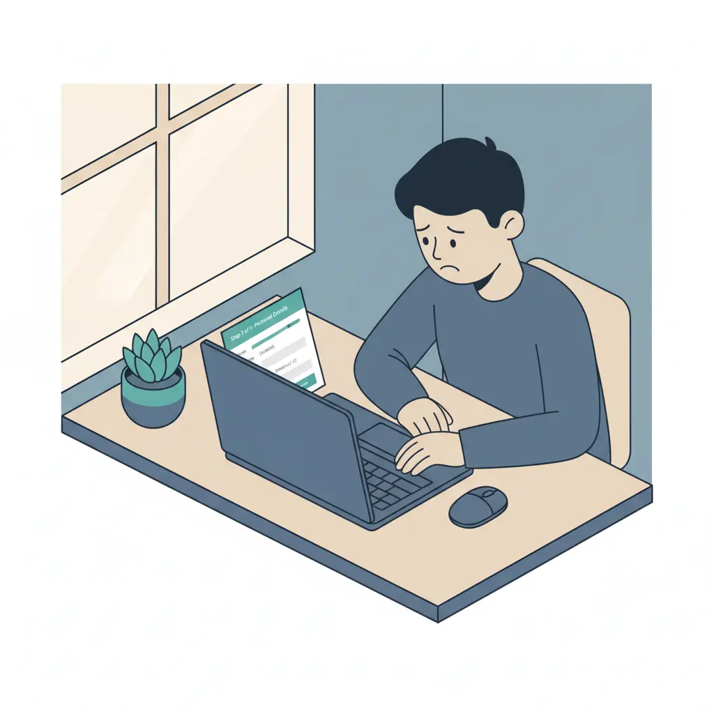 A person installing ad-blocking software on their computer.