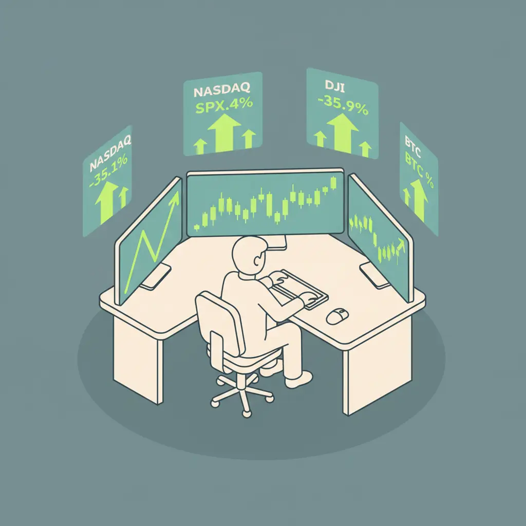 A person pumping gas at a service station while checking a receipt.