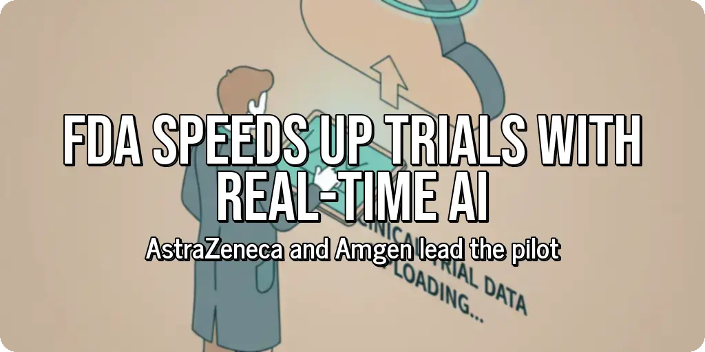 FDA Speeds Up Trials with Real-Time AI