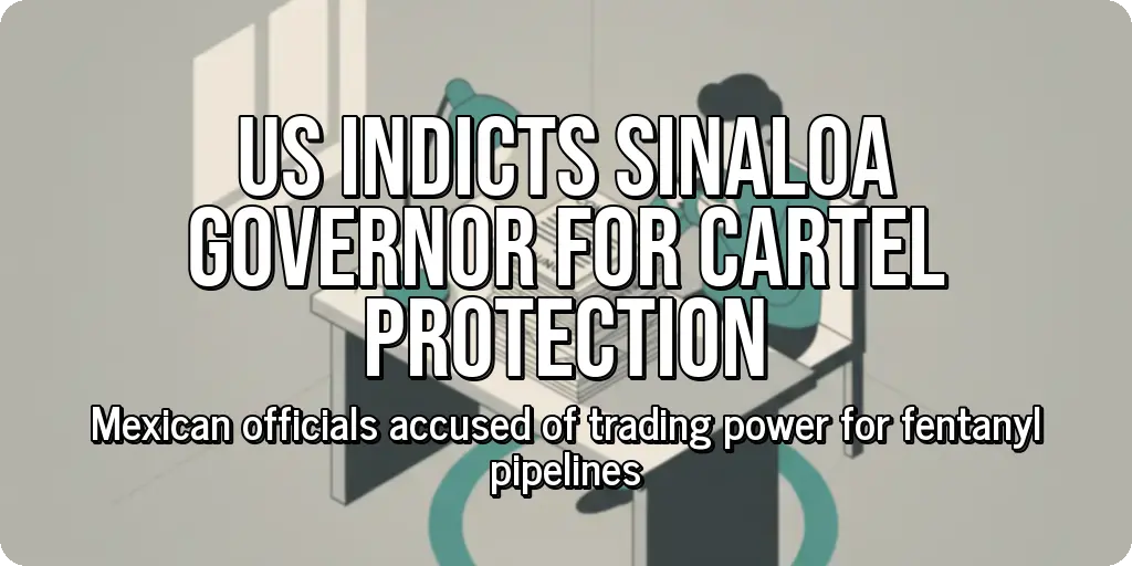 US Indicts Sinaloa Governor for Cartel Protection