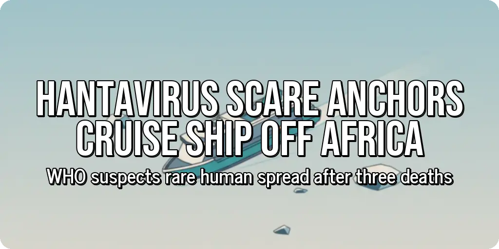 Hantavirus Scare Anchors Cruise Ship Off Africa